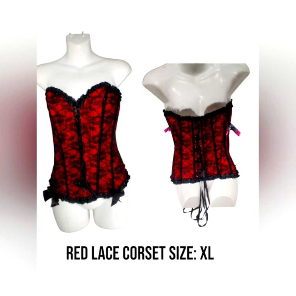 Red Lace Corset